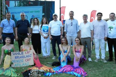 Denizkızları, Dünya Çevre Günü'nde dip temizliği yapıp, deniz çayırı dikti