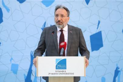 Diyanet İşleri Başkanı Arpaguş, İstanbul 29 Mayıs Üniversitesi İlahiyat Fakültesi Mezuniyet Töreni'ne katıldı Açıklaması