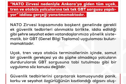 DMM'den 'GBT sorgusu' açıklaması