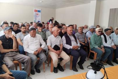Doğankent'te üreticiler kahverengi kokarcaya karşı bilgilendirildi
