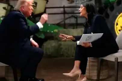 Donald Trump canlı yayında öfkelendi: Sunucuya hakaret edip röportajı yarıda kesti