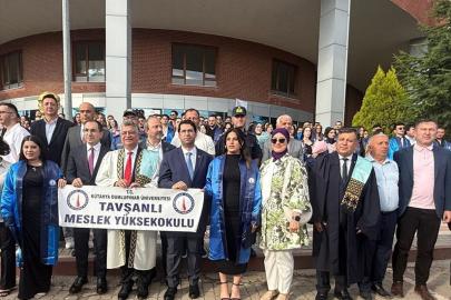 DPÜ Tavşanlı MYO’da Mezuniyet Coşkusu