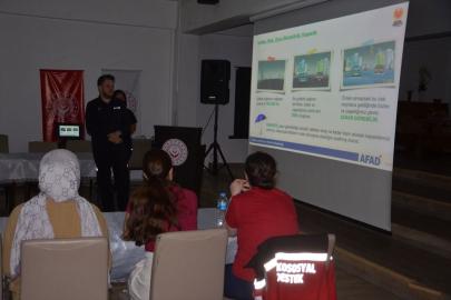 Edirne Aile ve Sosyal Hizmetler personeline afet bilinci eğitimi