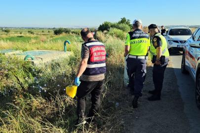 Edirne'de kaybolan genç motosiklet sürücüsünün cansız bedeni sulama kanalında bulundu