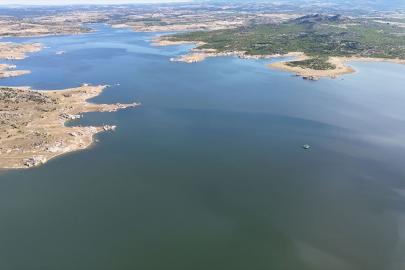 Edirne'ye içme suyu sağlayan Kayalıköy Barajı'nda doluluk yüzde 58'e ulaştı