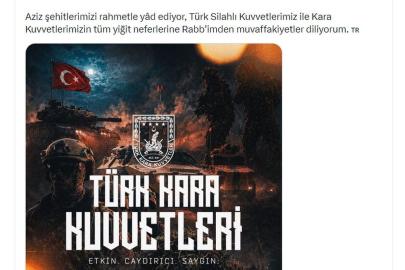 Erdoğan, Kara Kuvvetleri'nin 2235. Kuruluş Yıl Dönümünü Kutladı