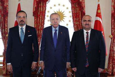 Erdoğan Kerkük Valisi Ağa’yı kabul etti