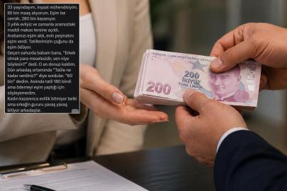Eşi 280 bin TL maaş alan kocanın paylaşımı büyük tartışma yarattı