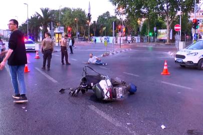 Fatih'te 3 motosiklet çarpıştı: 1'i ağır 5 yaralı