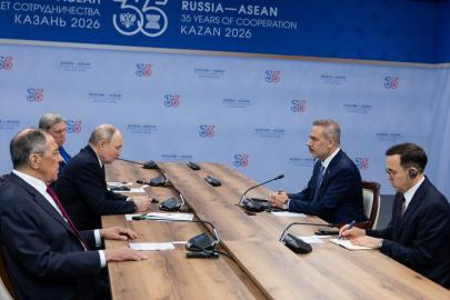 Fidan, Putin tarafından Kazan'da kabul edildi