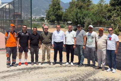 Finike Kaymakamı Çelik ilçedeki yatırımları inceledi