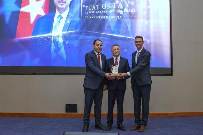 Fuat Oktay: 'Yılın Milletvekili' ödülüne layık görülmekten memnuniyet duydum