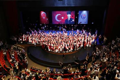 GAÜN Fen Edebiyat Fakültesi'nde mezuniyet töreni