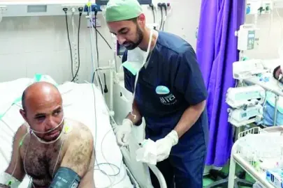 Gazze'de hastalar yavaş yavaş ölüyor