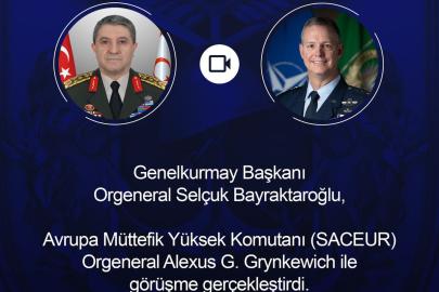 Genelkurmay Başkanı Bayraktaroğlu, Avrupa Müttefik Yüksek Komutanı Grynkewich ile görüştü
