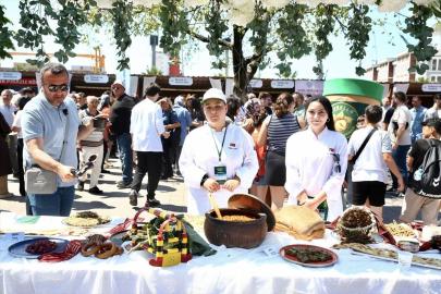 Giresun'un "yeşil lezzetleri" gastronomi festivalinde tanıtıldı