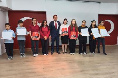 Hanönü Okuyor Projesi'nde ödül töreni