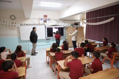 Hatay'da ilkokul öğrencileri "Tekno-Organik Okul" modelini deneyimledi