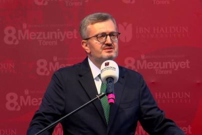 İbn Haldun Üniversitesi 8. Mezuniyet Töreni Başakşehir'de Coşkuyla Kutlandı