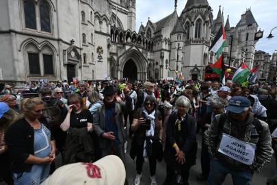 İngiltere'de Temyiz Mahkemesi, "Palestine Action" grubunun yasaklanmasının yasal olduğuna hükmetti