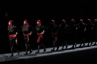 İstanbul Kafkas Dans Topluluğu Ankara'da gösteri sundu