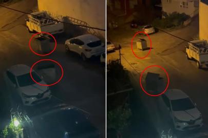 İstanbul'da gece yarısı esrarengiz görüntü