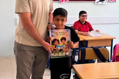 İstanbul'da yazılan hikayeler, Braille alfabesiyle Şanlıurfa'daki görme engelli öğrencilerle buluştu