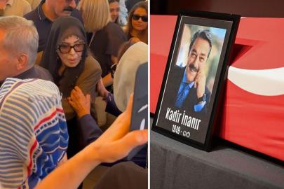 Kadir İnanır'a veda! Türkan Şoray son yolculuğunda yalnız bırakmadı