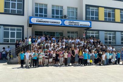 Kargı'da 1350 öğrenci karne sevinci yaşadı