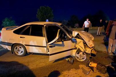 Kastamonu'da iki otomobilin çarpıştığı kazada 6 kişi yaralandı