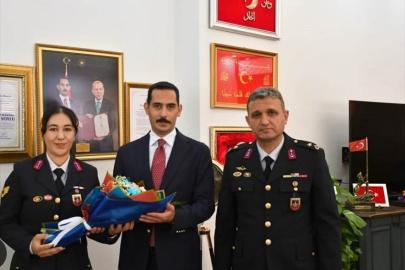 Kaymakam Soylu'dan Jandarma'nın 187. Yıl Dönümüne Ziyaret