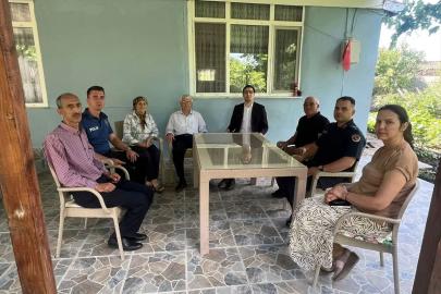 Kaymakam Tutar'dan şehit babasına Babalar Günü ziyareti