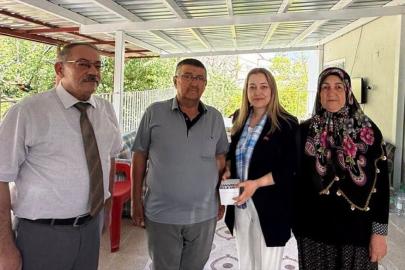 Kaymakam'dan Şehit Babalarına Ziyaret