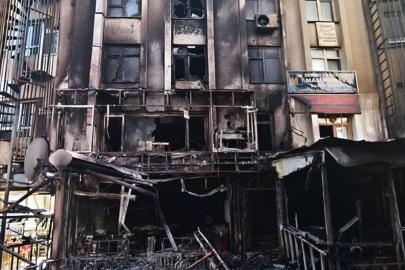 Kırıkkale'de iş yerinde çıkan yangın söndürüldü