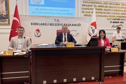 Kırklareli Belediye Meclisi toplantısı yapıldı
