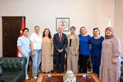Kırklareli Valisi Turan, Karahıdır Kiraz Şenliği komitesini kabul etti