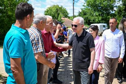 Kırklareli Valisi Turan, yağmur ve şükür duasına katıldı