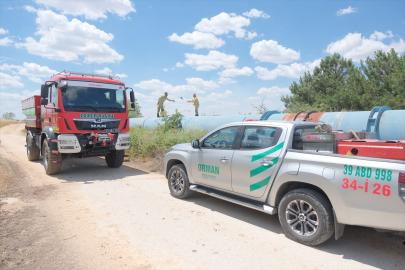 Kırklareli'nde 500 dekar buğday ve arpa ekili alan yandı