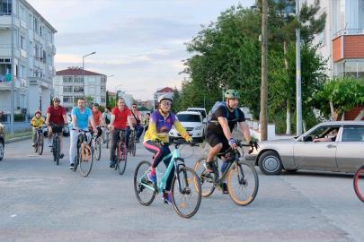Kırklareli'nde bisiklet turu düzenlendi