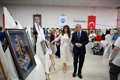 Kırklareli'nde Hayat Boyu Öğrenme Haftası yıl sonu sergisi açıldı