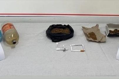 Kırşehir'de uyuşturucu operasyonunda 2 zanlı yakalandı