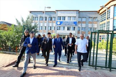 KKTC 5. Cumhurbaşkanı Tatar, GAÜN hastanelerini ziyaret etti