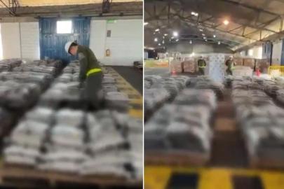 Kolombiya'nın Cartagena Limanı'nda 2 ton 400 kilogram uyuşturucu madde yakalandı