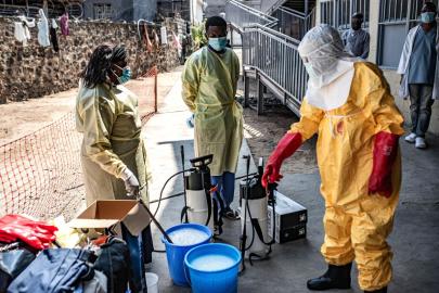 Kongo Demokratik Cumhuriyeti'nde Ebola Vaka Sayısı 550'ye Yükseldi