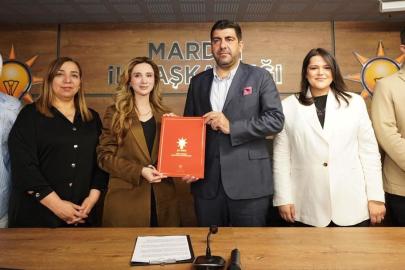 Kübra Ortaç, AK Parti Mardin Kadın Kolları Başkanı oldu