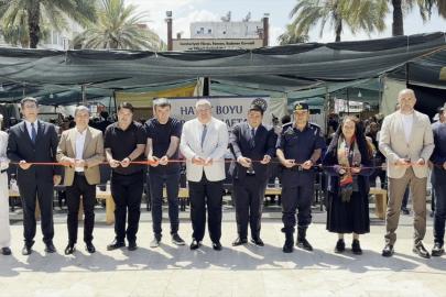 Kumluca Halk Eğitim Merkezi yıl sonu sergisi açıldı