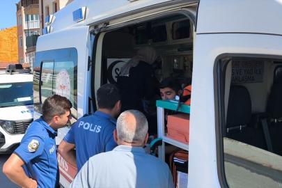 Kütahya'da inşaattan düşen işçi yaralandı