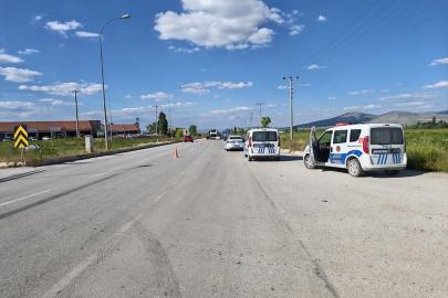 Kütahya'da otobüs ile elektrikli motosiklet çarpıştı, 1 kişi yaralandı