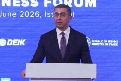 Kuzey Makedonya Başbakanı Mickoski: Türk Şirketleri Ekonomimizin Önemli Bir Kısmını Oluşturuyor