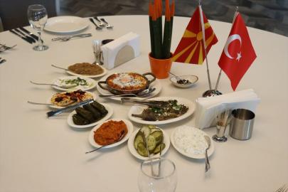 Kuzey Makedonyalı basın mensuplarına "Türk Lezzetleri" tanıtıldı